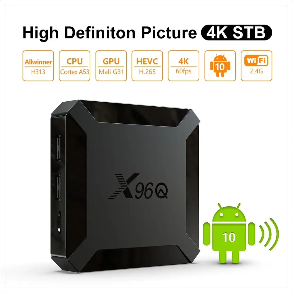 Enhance Your Viewing Experience with the X96Q 2GB 16GB Android 10.0 TV Box